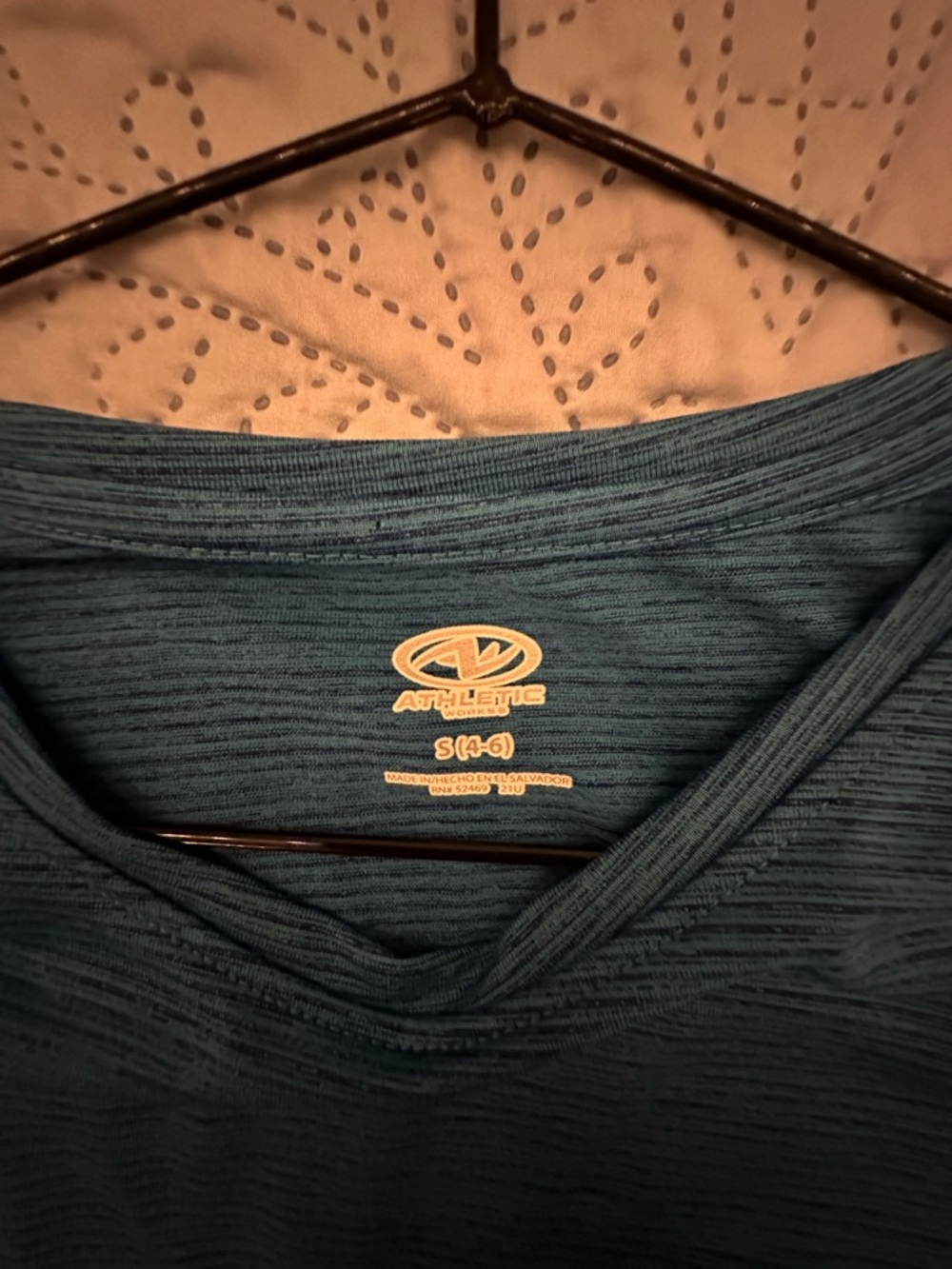 Athletic Works Teal Long Sleeve Active Top